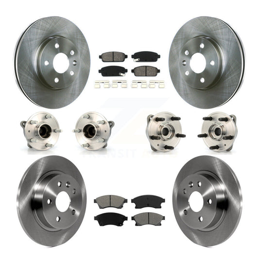 [Avant + Arrière] Kit d'ensemble roulement de roue et moyeu pour 2011-2012 Chevrolet Cruze KBB-109721