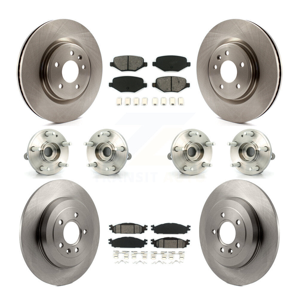 [Avant + Arrière] Kit d'ensemble roulement de roue et moyeu pour Ford Explorer KBB-109722