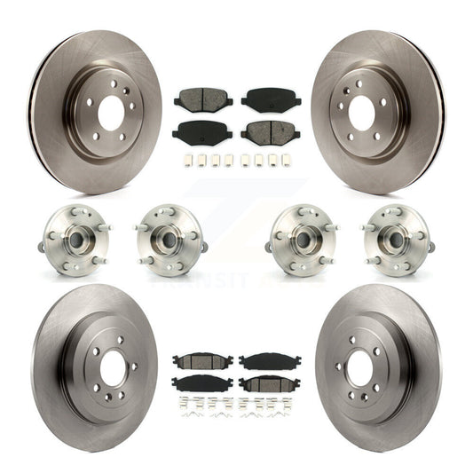 [Avant + Arrière] Kit d'ensemble roulement de roue et moyeu pour Ford Explorer KBB-109722