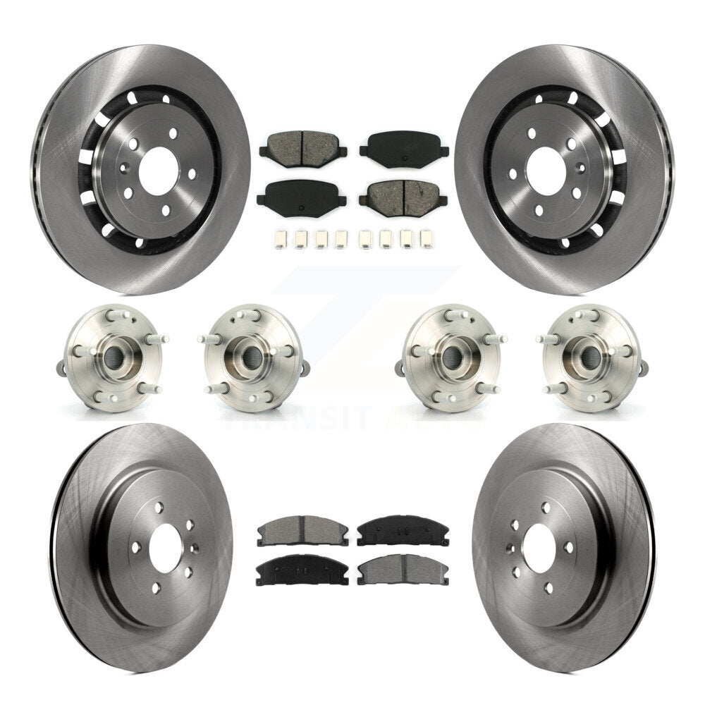 [Avant + Arrière] Kit d'ensemble roulement de roue et moyeu pour Ford Explorer Police Interceptor Utility KBB-109726