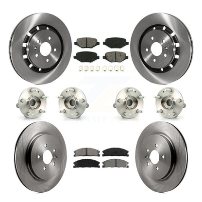 [Avant + Arrière] Kit d'ensemble roulement de roue et moyeu pour Ford Explorer Police Interceptor Utility KBB-109726