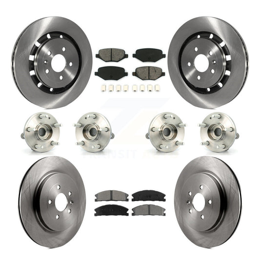 [Avant + Arrière] Kit d'ensemble roulement de roue et moyeu pour Ford Explorer Police Interceptor Utility KBB-109726