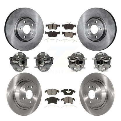 [Avant + Arrière] Kit d'ensemble roulement de roue et moyeu pour Ford Fusion Lincoln MKZ KBB-109728