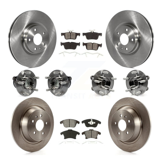 [Avant + Arrière] Kit d'ensemble roulement de roue et moyeu pour Ford Fusion Lincoln MKZ KBB-109729