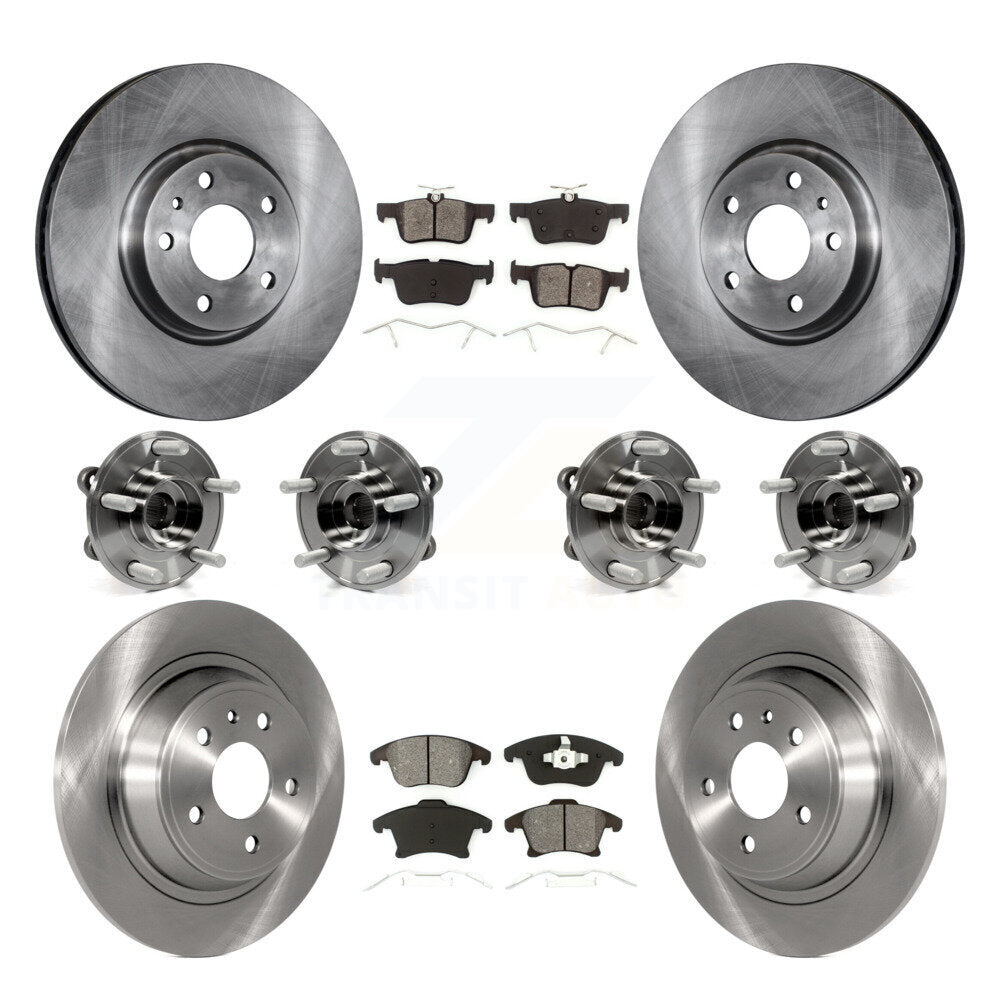 [Avant + Arrière] Kit d'ensemble roulement de roue et moyeu pour Ford Fusion KBB-109730