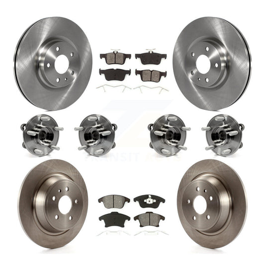 [Avant + Arrière] Kit d'ensemble roulement de roue et moyeu pour Ford Fusion Lincoln MKZ KBB-109731