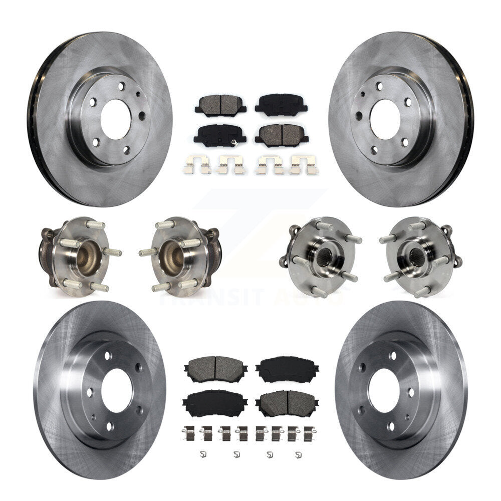 [Avant + Arrière] Kit d'ensemble roulement de roue et moyeu pour Mazda 6 KBB-109741