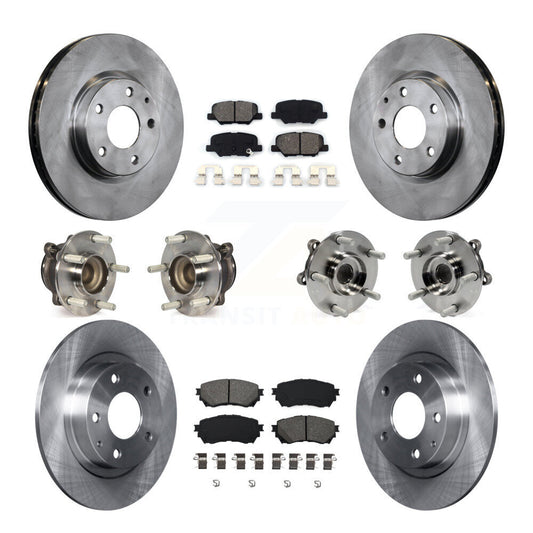 [Avant + Arrière] Kit d'ensemble roulement de roue et moyeu pour Mazda 6 KBB-109741