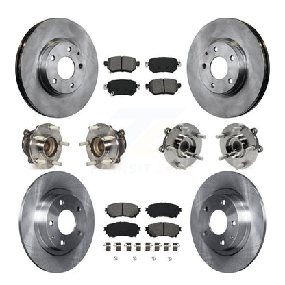 [Avant + Arrière] Kit d'ensemble roulement de roue et moyeu pour 2016-2018 Mazda 6 KBB-109742