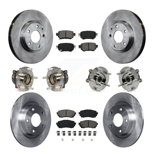 [Avant + Arrière] Kit d'ensemble roulement de roue et moyeu pour 2016-2018 Mazda 6 KBB-109742