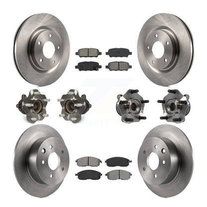 [Avant + Arrière] Kit d'ensemble roulement de roue et moyeu pour 2017-2019 Nissan Sentra Turbocharged KBB-109745