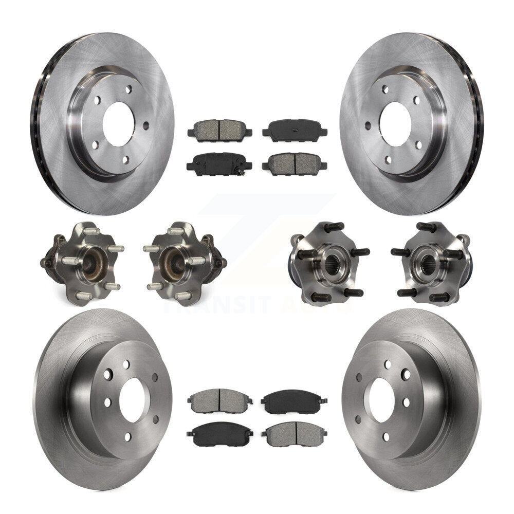 [Avant + Arrière] Kit d'ensemble roulement de roue et moyeu pour Nissan Sentra KBB-109746