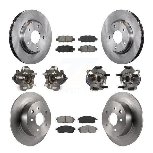 [Avant + Arrière] Kit d'ensemble roulement de roue et moyeu pour Nissan Sentra KBB-109746