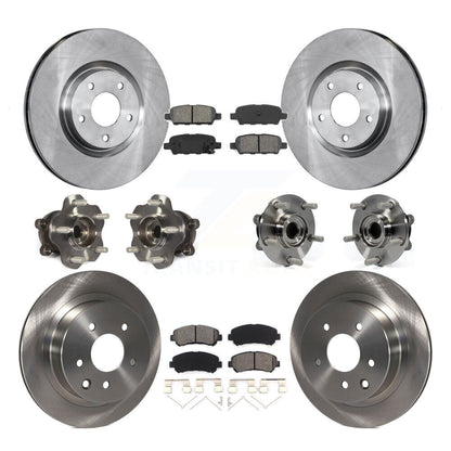 [Avant + Arrière] Kit d'ensemble roulement de roue et moyeu pour Nissan Juke KBB-109750