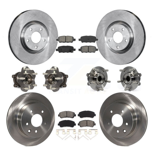 [Avant + Arrière] Kit d'ensemble roulement de roue et moyeu pour Nissan Juke KBB-109750