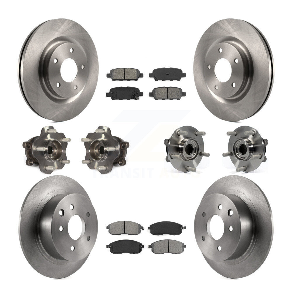 [Avant + Arrière] Kit d'ensemble roulement de roue et moyeu pour Nissan Juke KBB-109751