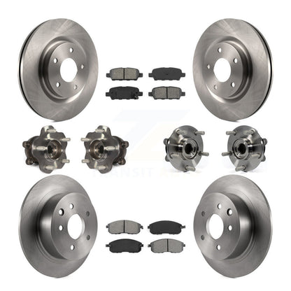 [Avant + Arrière] Kit d'ensemble roulement de roue et moyeu pour Nissan Juke KBB-109751