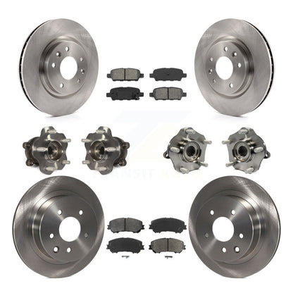 [Avant + Arrière] Kit d'ensemble roulement de roue et moyeu pour Nissan Rogue Sport Qashqai KBB-109752