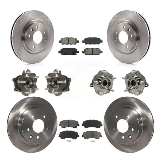 [Avant + Arrière] Kit d'ensemble roulement de roue et moyeu pour Nissan Rogue Sport Qashqai KBB-109752