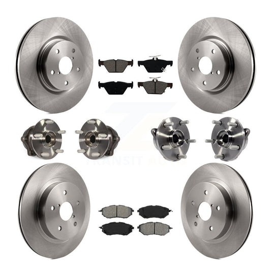 [Avant + Arrière] Kit d'ensemble roulement de roue et moyeu pour 2015-2019 Subaru Outback Legacy KBB-109754