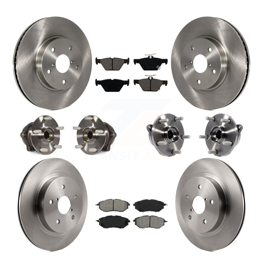 [Avant + Arrière] Kit d'ensemble roulement de roue et moyeu pour 2015 Subaru Legacy 2.5L KBB-109755