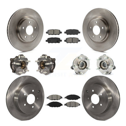 [Avant + Arrière] Kit d'ensemble roulement de roue et moyeu pour Nissan Pathfinder Murano INFINITI QX60 JX35 KBB-109758