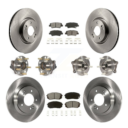 [Avant + Arrière] Kit d'ensemble roulement de roue et moyeu pour 2015 Hyundai Sonata GAS engine avec Electric Parking KBB-109765