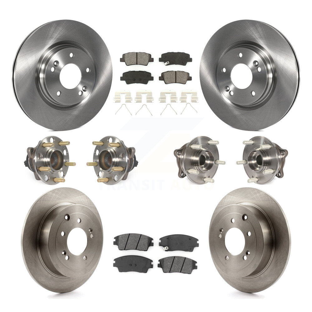 [Avant + Arrière] Kit d'ensemble roulement de roue et moyeu pour Hyundai Tucson Kia Sportage KBB-109769