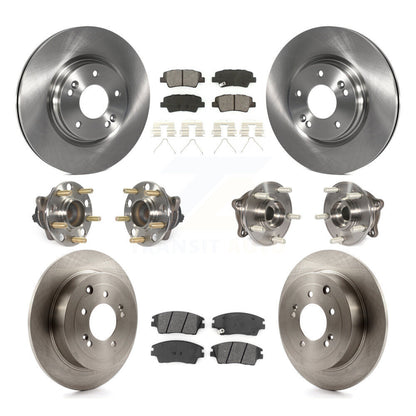 [Avant + Arrière] Kit d'ensemble roulement de roue et moyeu pour Hyundai Tucson Kia Sportage KBB-109769