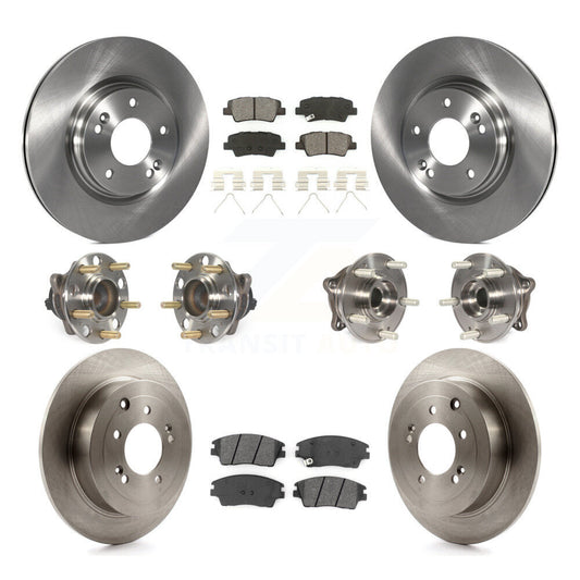 [Avant + Arrière] Kit d'ensemble roulement de roue et moyeu pour Hyundai Tucson Kia Sportage KBB-109769