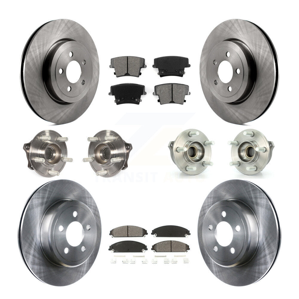 [Avant + Arrière] Kit d'ensemble roulement de roue et moyeu pour Dodge Charger Chrysler 300 Challenger KBB-109770