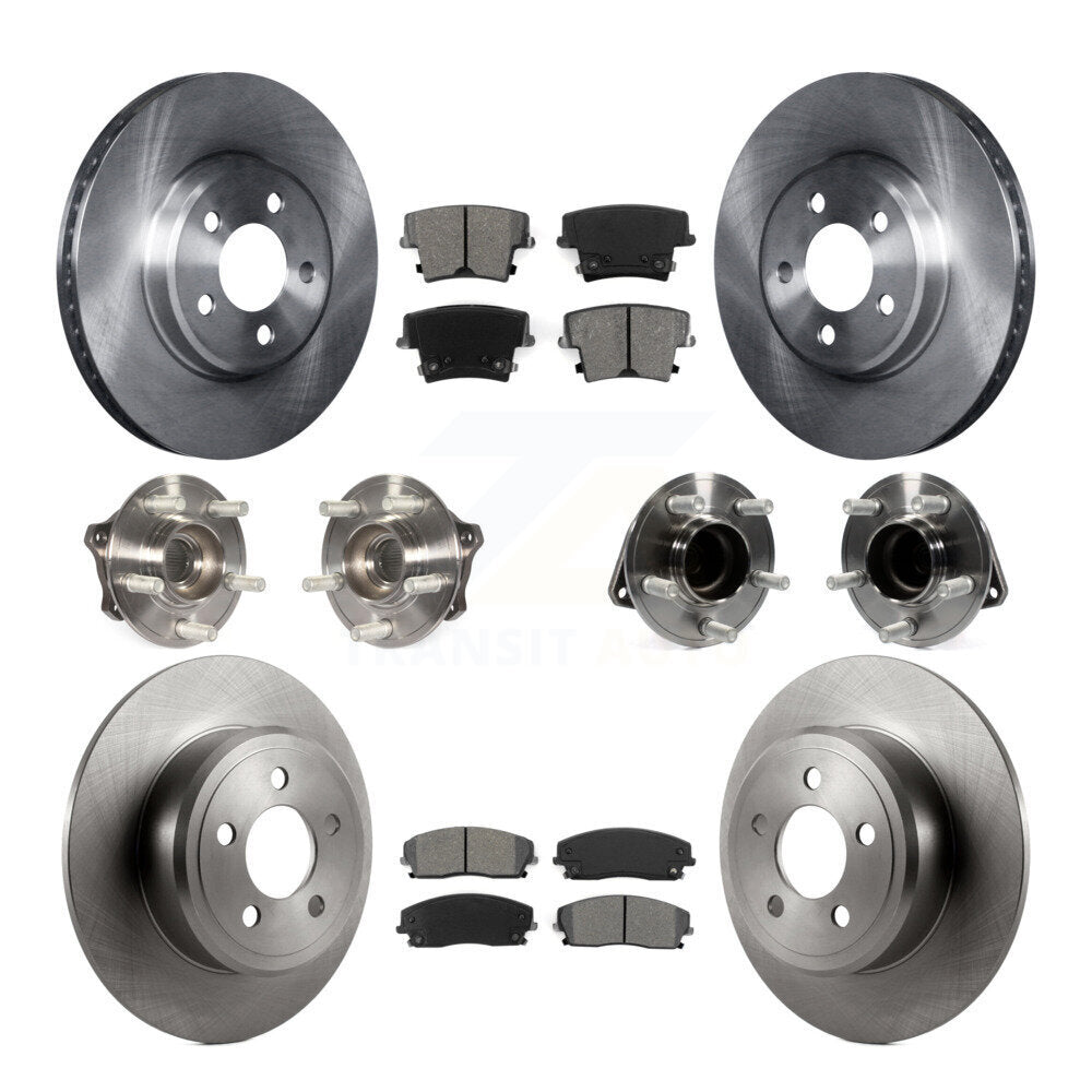 [Avant + Arrière] Kit d'ensemble roulement de roue et moyeu pour Dodge Charger Chrysler 300 Challenger KBB-109772