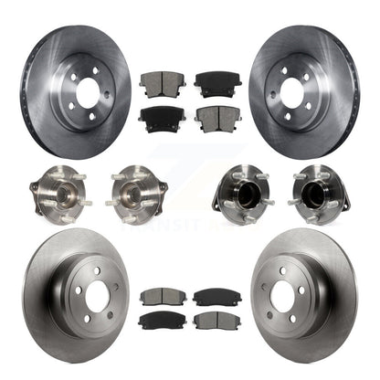 [Avant + Arrière] Kit d'ensemble roulement de roue et moyeu pour Dodge Charger Chrysler 300 Challenger KBB-109772