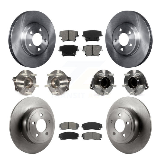 [Avant + Arrière] Kit d'ensemble roulement de roue et moyeu pour Dodge Charger Chrysler 300 Challenger KBB-109772