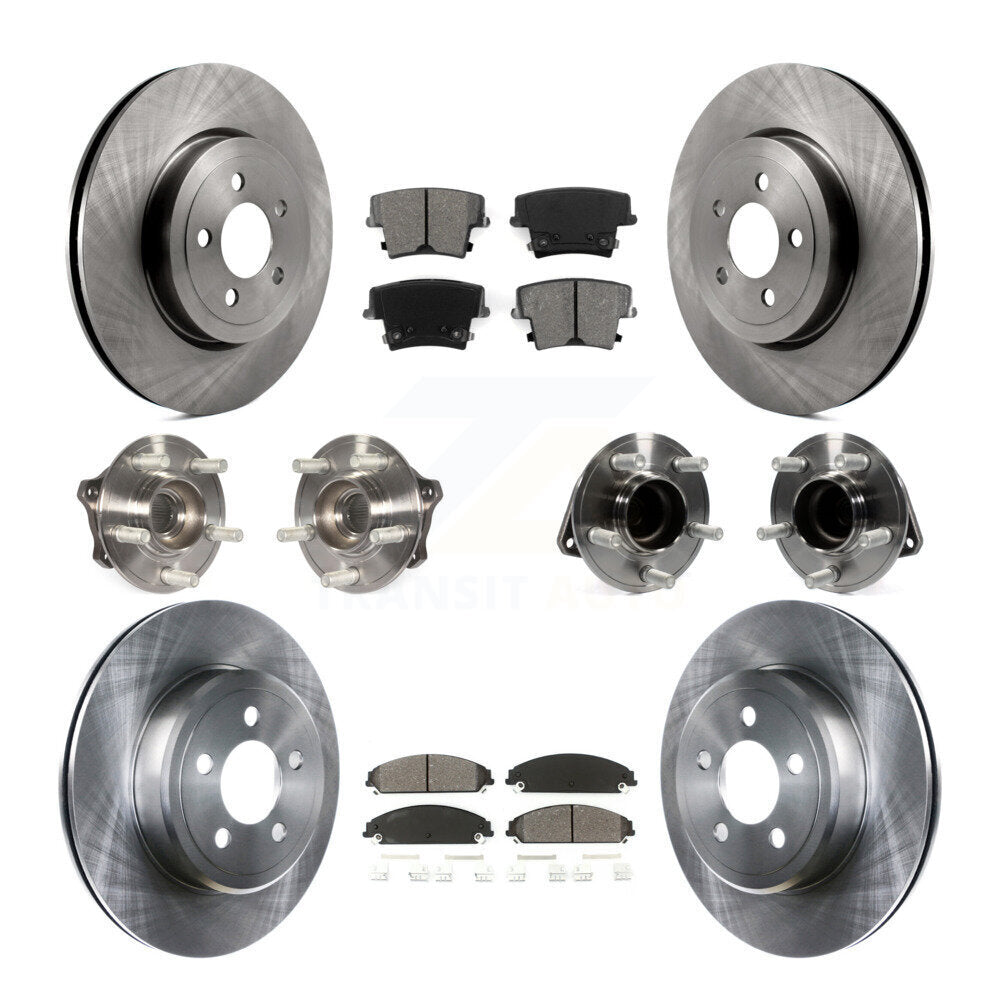 [Avant + Arrière] Kit d'ensemble roulement de roue et moyeu pour Dodge Challenger Chrysler 300 Charger KBB-109773