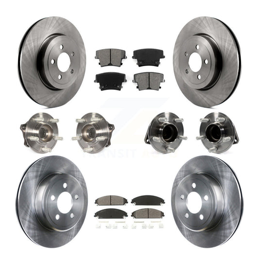 [Avant + Arrière] Kit d'ensemble roulement de roue et moyeu pour Dodge Challenger Chrysler 300 Charger KBB-109773
