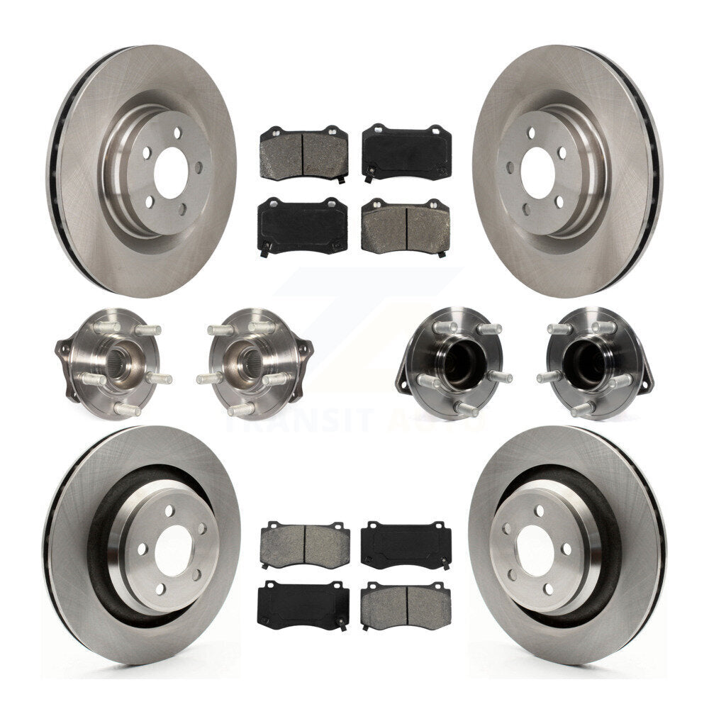 [Avant + Arrière] Kit d'ensemble roulement de roue et moyeu pour Dodge Charger Challenger KBB-109775