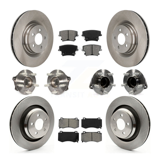 [Avant + Arrière] Kit d'ensemble roulement de roue et moyeu pour 2015 Dodge Charger R T Scat Pack avec RWD 6.4L KBB-109776