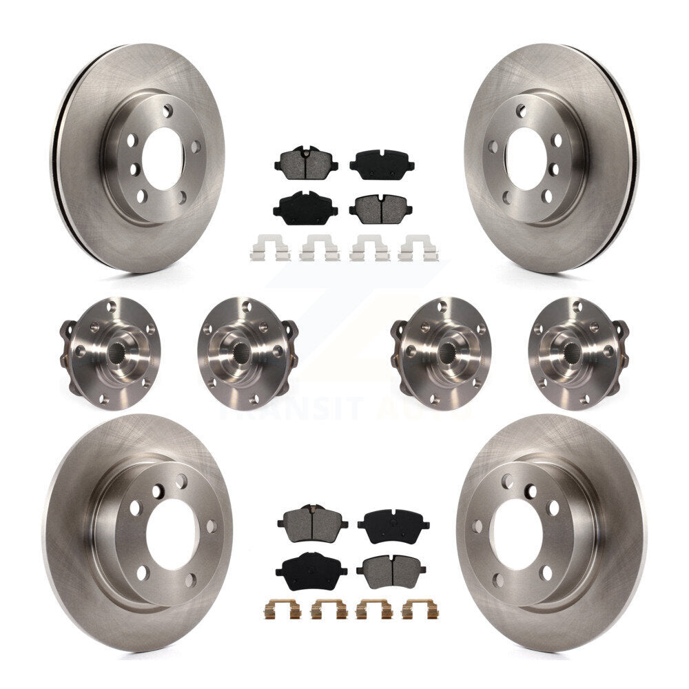 [Avant + Arrière] Kit d'ensemble roulement de roue et moyeu pour 2011 Mini Cooper Countryman AWD avec 294mm Diameter Rotor KBB-109779