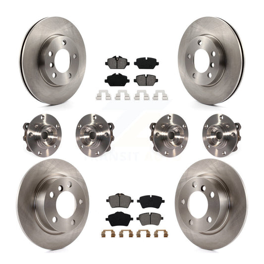 [Avant + Arrière] Kit d'ensemble roulement de roue et moyeu pour 2011 Mini Cooper Countryman AWD avec 294mm Diameter Rotor KBB-109779