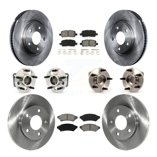 [Avant + Arrière] Kit d'ensemble roulement de roue et moyeu pour Pontiac Grand Prix Buick LaCrosse Allure KBB-109788