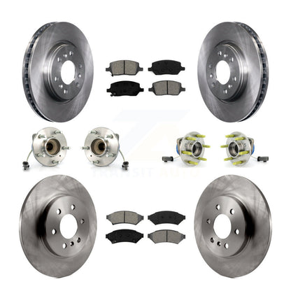 [Avant + Arrière] Kit d'ensemble roulement de roue et moyeu pour 2007 Saturn Relay 3 Hole Flange or Triangular KBB-109792