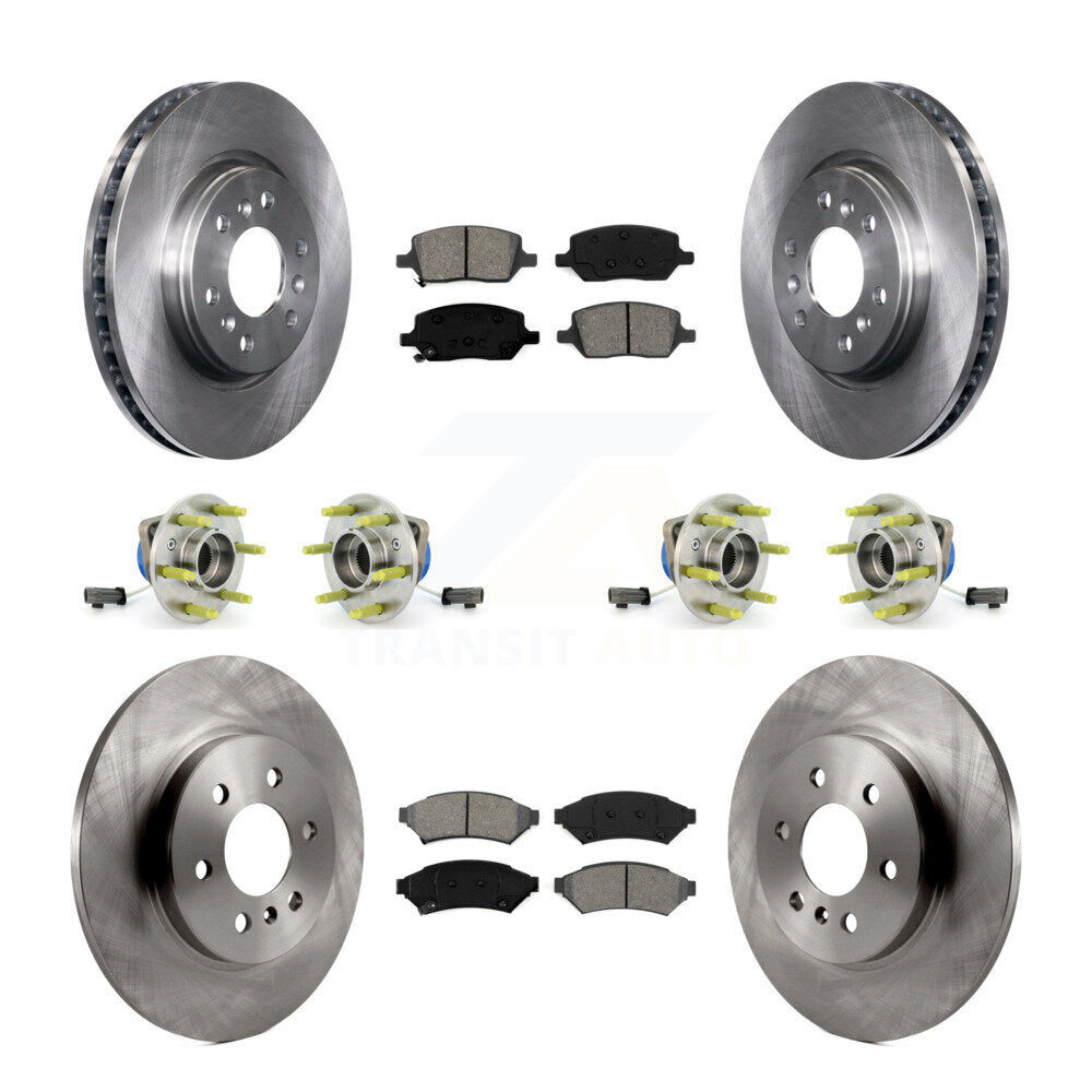 [Avant + Arrière] Kit d'ensemble roulement de roue et moyeu pour 2006 Saturn Relay AWD avec FE1 Suspension KBB-109794