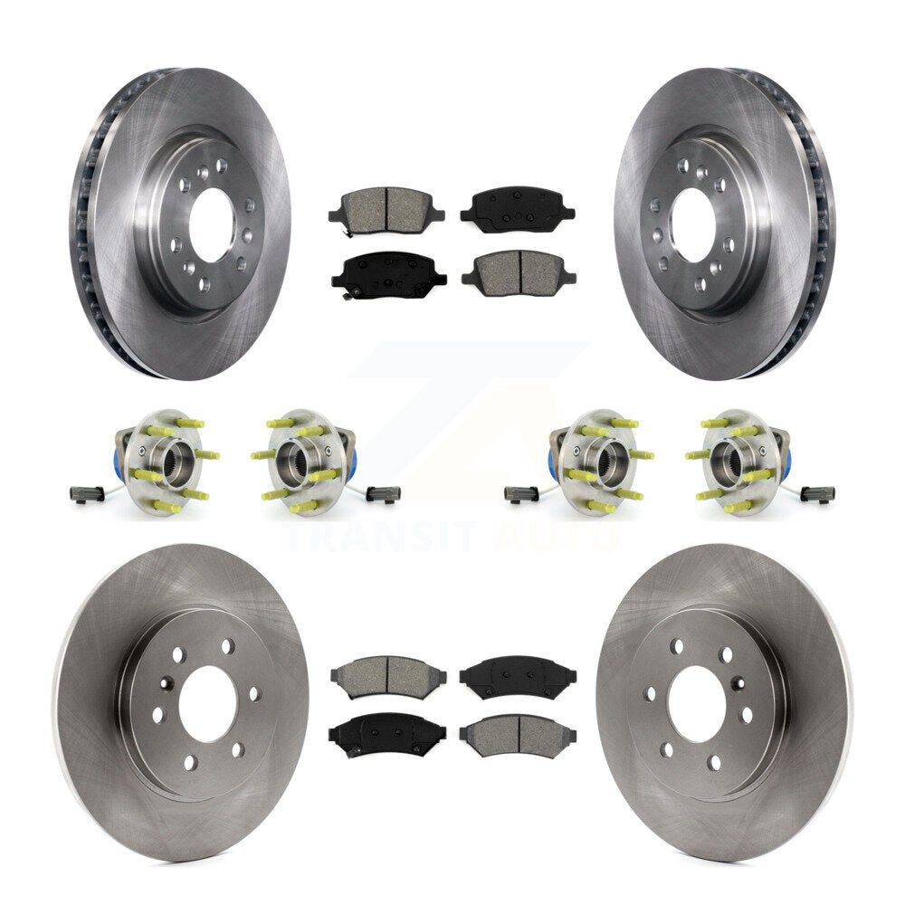 [Avant + Arrière] Kit d'ensemble roulement de roue et moyeu pour 2006 Chevrolet Uplander Pontiac Montana Buick Terraza Saturn Relay AWD KBB-109795
