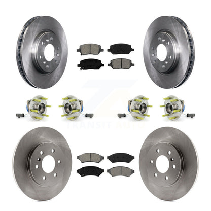 [Avant + Arrière] Kit d'ensemble roulement de roue et moyeu pour 2006 Chevrolet Uplander Pontiac Montana Buick Terraza Saturn Relay AWD KBB-109795