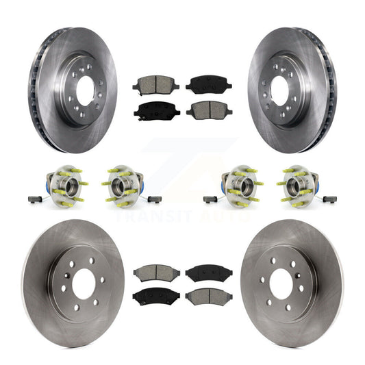 [Avant + Arrière] Kit d'ensemble roulement de roue et moyeu pour 2006 Chevrolet Uplander Pontiac Montana Buick Terraza Saturn Relay AWD KBB-109795