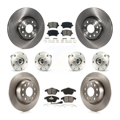 [Avant + Arrière] Kit d'ensemble roulement de roue et moyeu pour Volkswagen Passat Audi A3 Quattro KBB-109797
