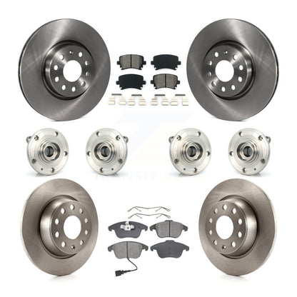 [Avant + Arrière] Kit d'ensemble roulement de roue et moyeu pour Volkswagen Tiguan Audi Q3 Quattro KBB-109798