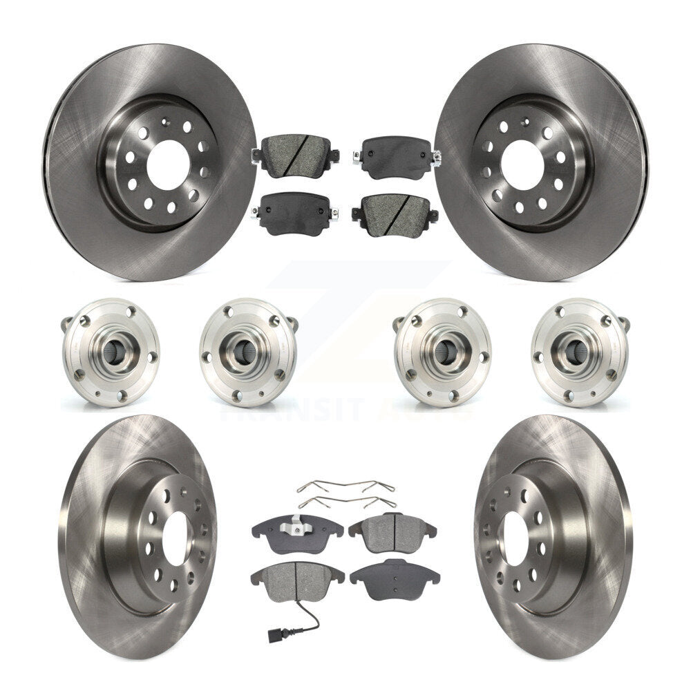 [Avant + Arrière] Kit d'ensemble roulement de roue et moyeu pour Audi Q3 Quattro KBB-109799