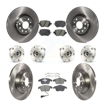 [Avant + Arrière] Kit d'ensemble roulement de roue et moyeu pour Audi Q3 Quattro KBB-109799